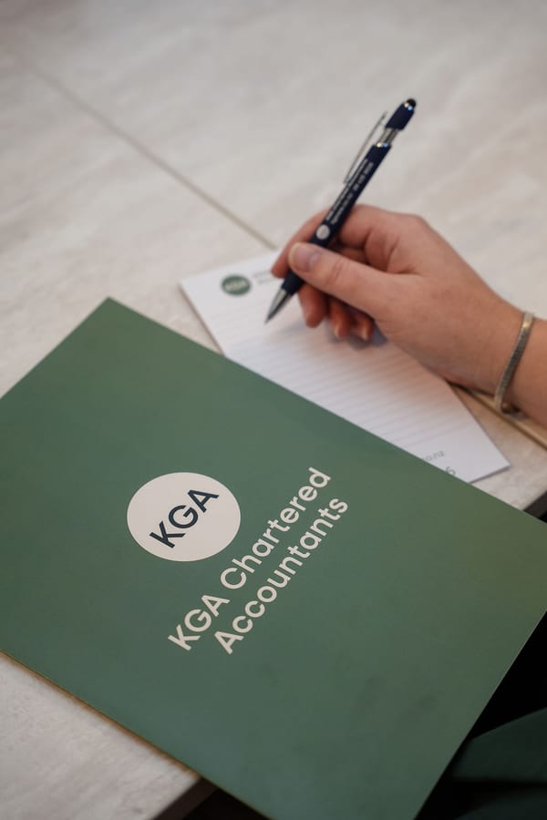 KGA Chartered Accountants accounting and tax folder